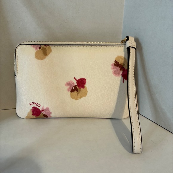 Coach Field Flora Print Crossbody Bag and Wristlet Set Chalk F59848 F86926 - Picture 9 of 16